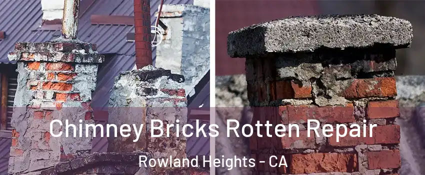  Chimney Bricks Rotten Repair Rowland Heights - CA