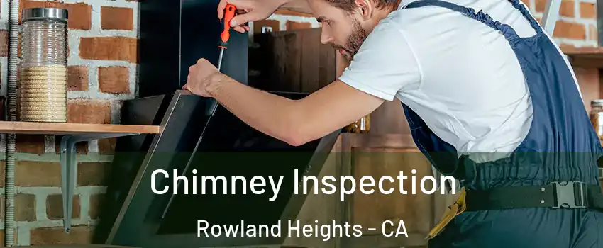  Chimney Inspection Rowland Heights - CA
