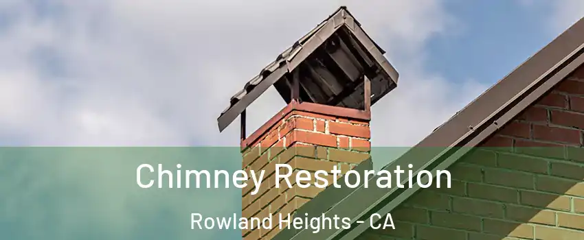  Chimney Restoration Rowland Heights - CA