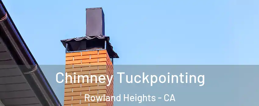  Chimney Tuckpointing Rowland Heights - CA