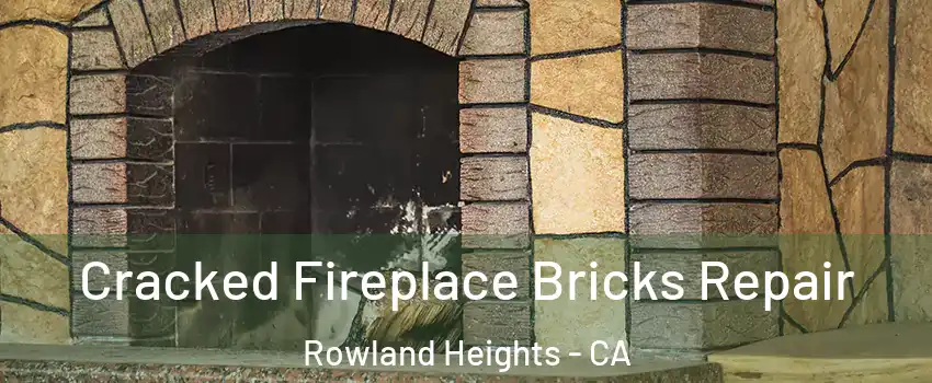  Cracked Fireplace Bricks Repair Rowland Heights - CA