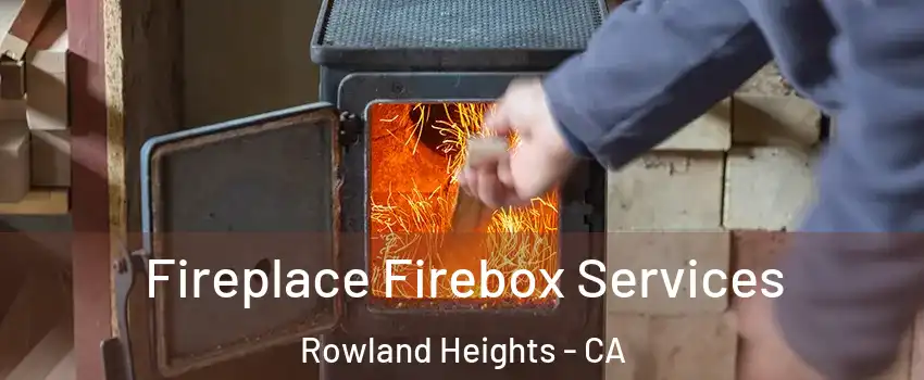  Fireplace Firebox Services Rowland Heights - CA