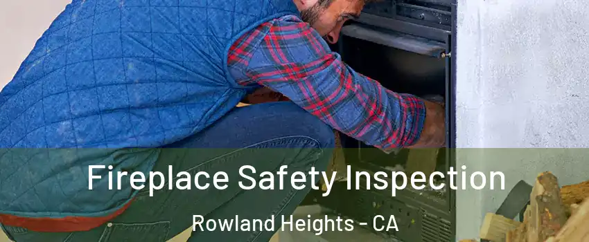  Fireplace Safety Inspection Rowland Heights - CA