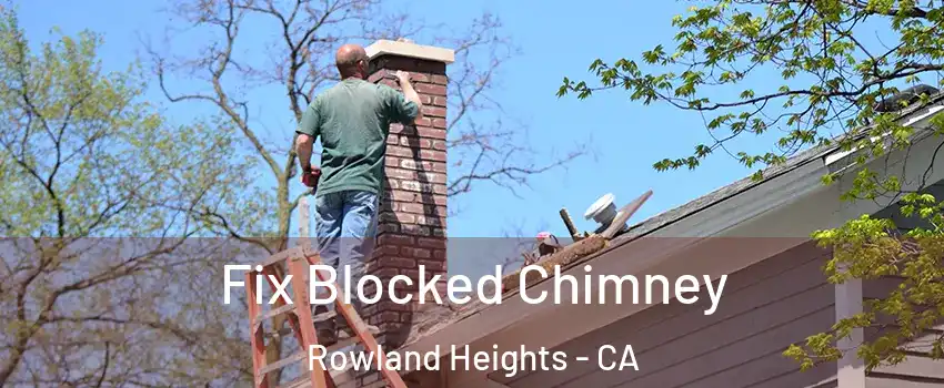  Fix Blocked Chimney Rowland Heights - CA