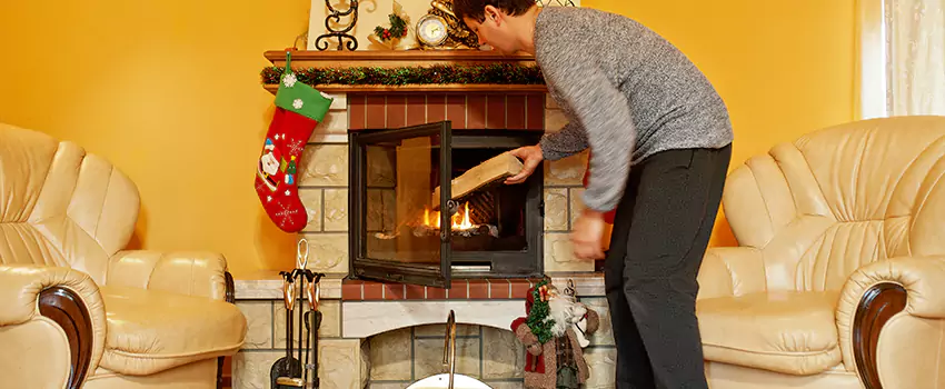 Gas to Wood-Burning Fireplace Conversion Services in Rowland Heights, California