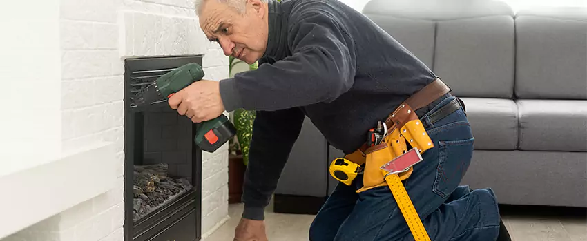 New Indoor Fireplace Installation in Rowland Heights, California