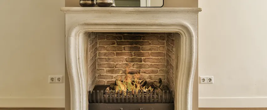 Vintage-style Fireplace Redesign in Rowland Heights, California