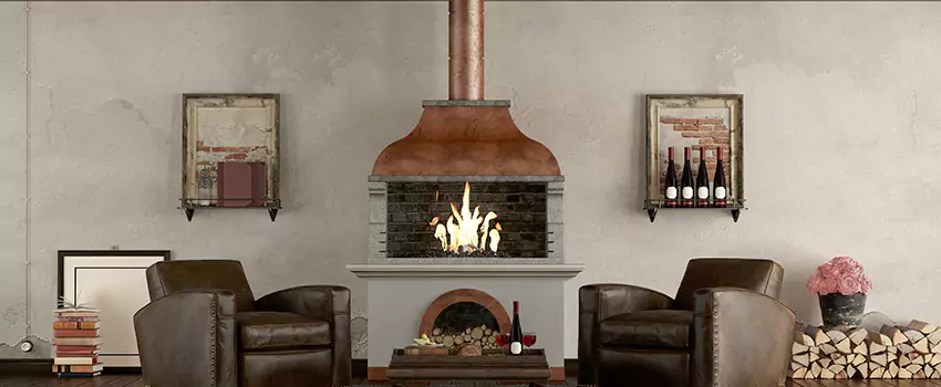 Thelin Hearth Products Providence Pellet Insert Fireplace Installation in Rowland Heights, CA