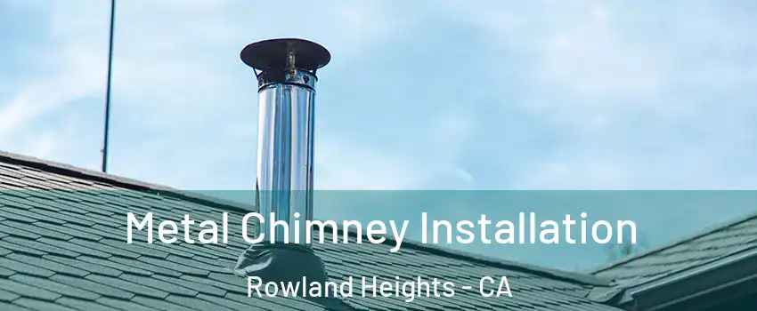  Metal Chimney Installation Rowland Heights - CA