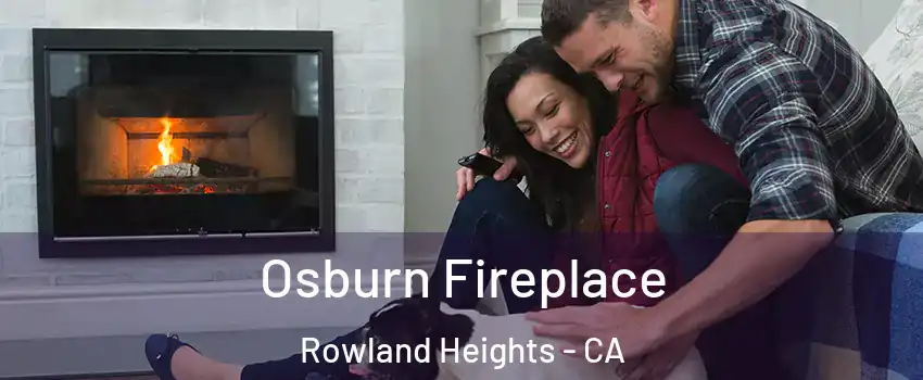  Osburn Fireplace Rowland Heights - CA