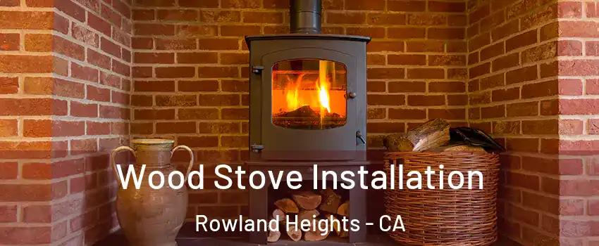 Wood Stove Installation Rowland Heights - CA